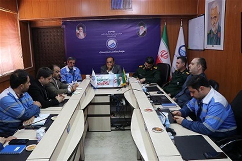 گرامیداشت هفته بسیج در شركت آبفای استان سمنان